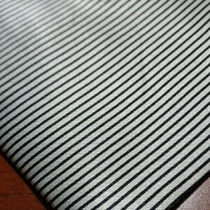 Classic Black and White Striped Men's Accessory